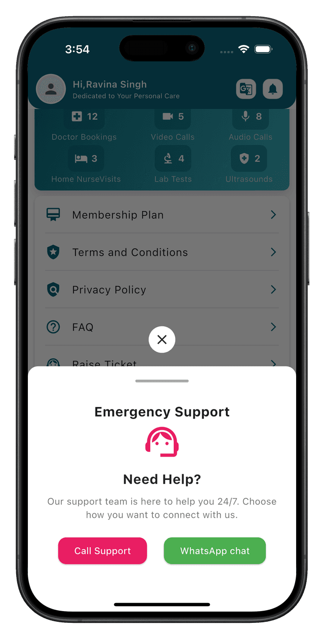Emergency & Ongoing Support